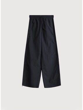 OAK + FORT Black Lightweight Drawstring Joggers